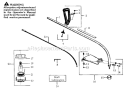 Part Location Diagram of 530094679 Weed Eater Drive Shaft